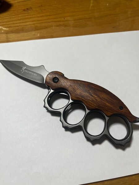 折りたたみナイフ アウトドアナイフ 鋼製 刃厚約2.5mm サバイバルナイフ 薪割り キャンプ ハイキング 野外登山 210g