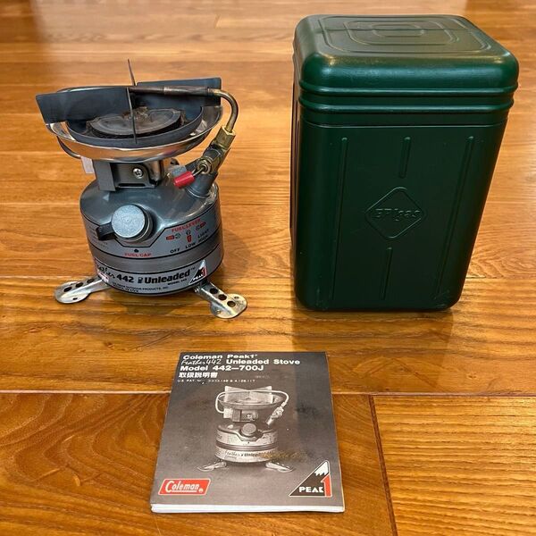 コールマン Peak1 フェザー442 ガソリンストーブ バーナー feather Unleaded Stove 442