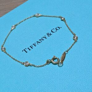 『Tiffany&Co』バイザヤードブレスレット/YG/ダイヤ6P