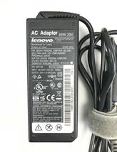 Lenovo DCWP CM-2 92P1160/92P1159/92P1156/92P1155/42T5282/42T4418/42T4419/45N0121 20V-3.25A■外径7.8mm丸pin Lenovo 65W -1 *10個_画像3