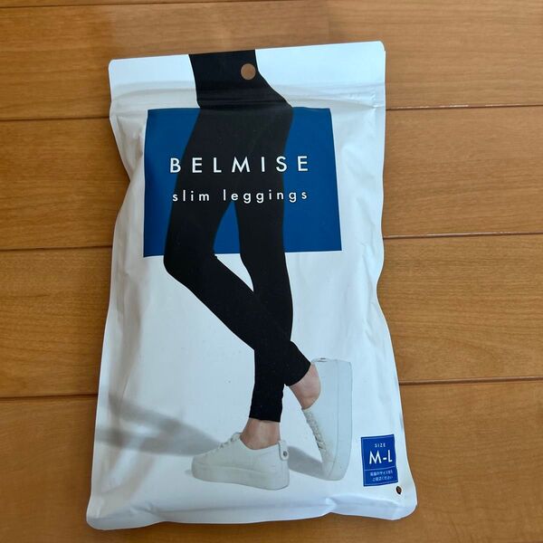 BELMISE slim leggings M-L ブラック 新品未開封