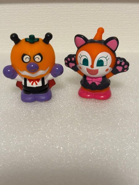 アンパンマン 指人形 ハロウィン バイキンマン ドキンちゃん.