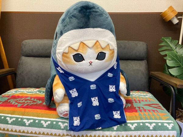 mofusand サメにゃん スーパーBIG ぬいぐるみ 非売品