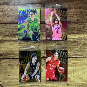 B.LEAGUE ツインウエハース 2024-25 SEASON メタリックプラカード 4枚セット