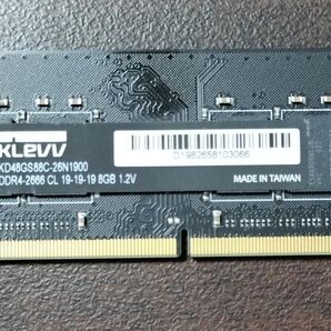 KLEVV DDR4-2666 8GB×1 ノートパソコン用