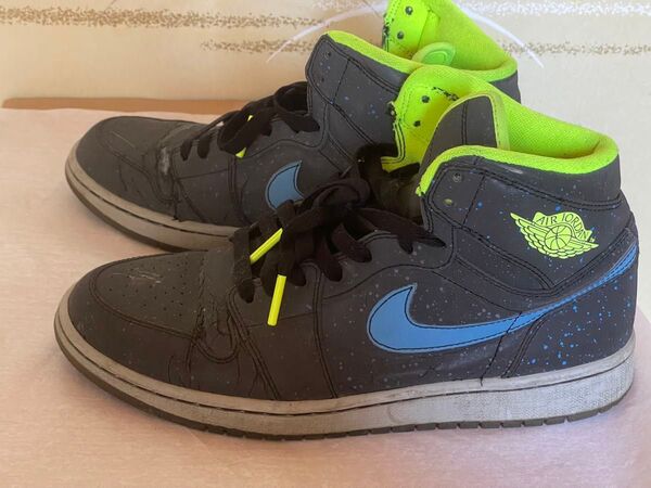 NIKE AIR JORDAN 1 RETRO HIGH BHM エアジョーダン スニーカー ナイキ 【27.5㎝】
