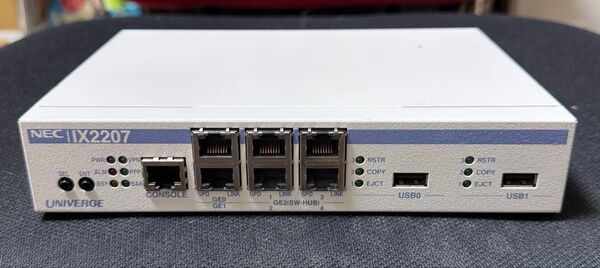 NEC UNIVERGE IX2207 高速アクセスルータ