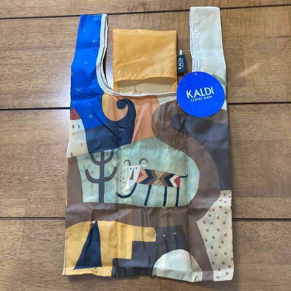 カルディ エコバッグ 非売品 KALDI 折り畳み バック ノベルティー