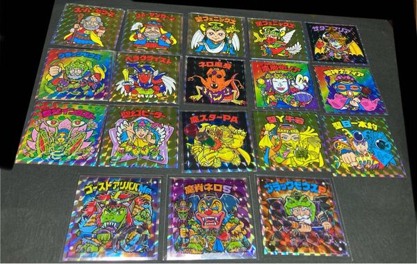 【バラ売り可】ヘッドだらけのビックリマン ビックリマン40th シークレット3枚