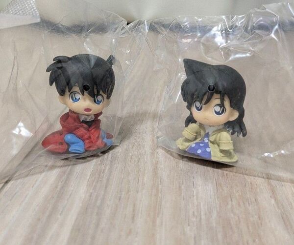 名探偵コナン ちぢませ隊 工藤新一&毛利蘭 2個セット