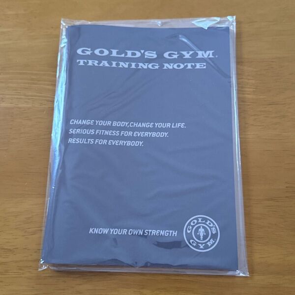 GOLD'S GYM トレーニングノート 未使用