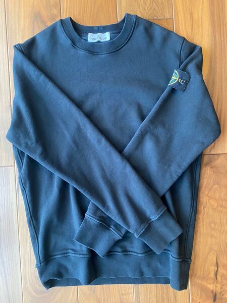 STONE ISLAND ブラック スウェットL