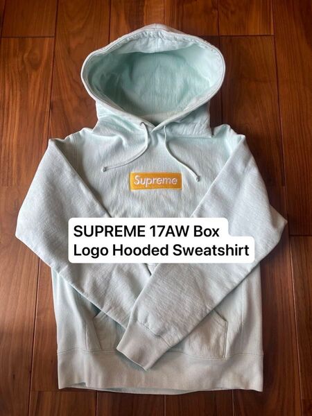 SUPREME 17AW Box Logo Hooded Sweatshirt