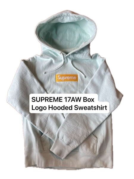 SUPREME 17AW Box Logo Hooded Sweatshirt