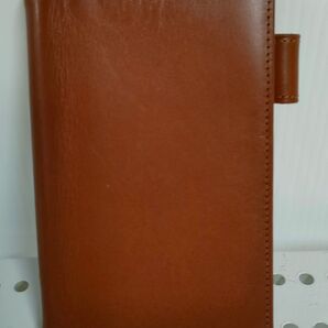 Davinciシステム手帳オリーブレザーポケット