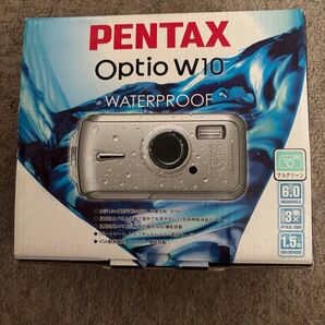 PENTAX Optio W10 防水デジタルカメラ シルバー 充電器無し。匿名発送致します。