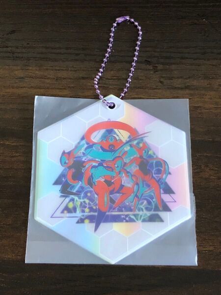 中古品 PSYCHO CYBER リフレクターキーホルダーコレクション デオキシス 外箱なし ポケモンセンター