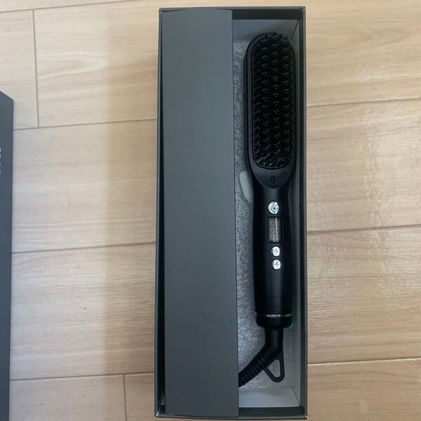 ヘアアイロン ブラシ型 ストレート ヒートブラシ