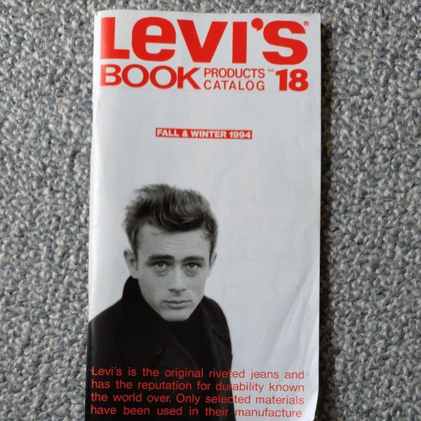 Levi's BOOK PRODUCTS CATALOG Vol.18 1994 FALL & WINTER