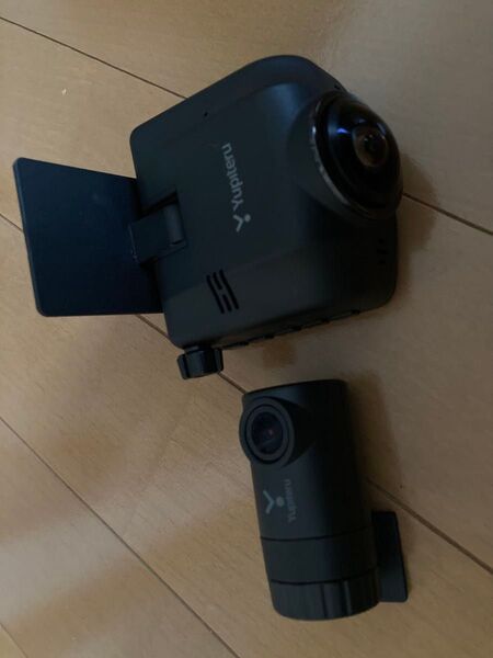 ユピテル ZQ-40 前後ドライブレコーダー スマホ連動 駐車監視 駐車記録強化 360°&リアカメラモデル marumie