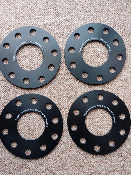 ホンダ専用鍛造5㎜スペーサー4枚 シビック .タイプR.FL5.FK8 ヴェゼルなど PCD120.114.3 ハブ径64.1