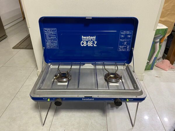 イワタニ ツインバーナー CB-6E-Z ツーバーナー