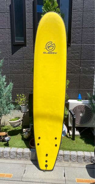 引取限定 サーフボード glassy キイロイ 235cm
