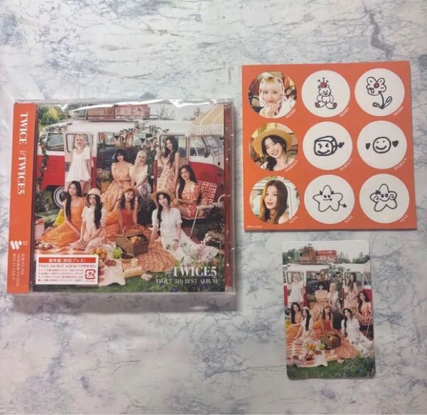 TWICE #TWICE5 CD オールトレカ付き