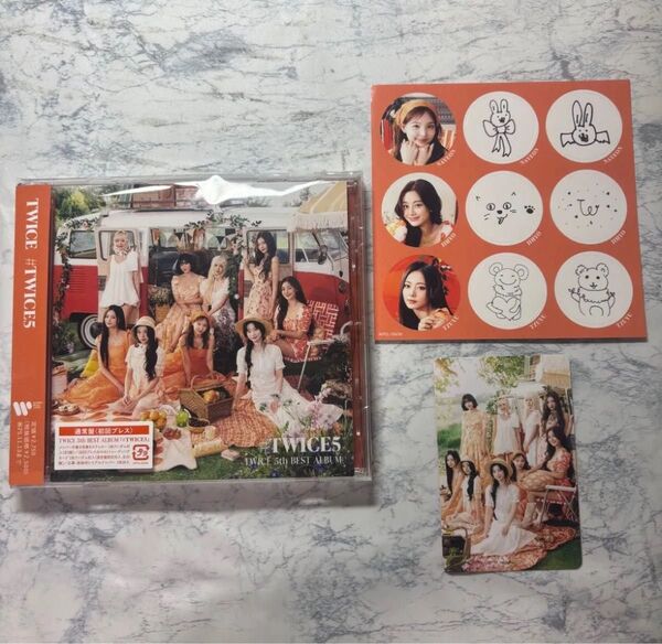 TWICE #TWICE5 CD オールトレカ付き