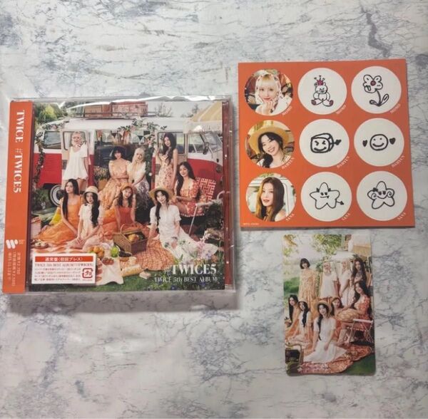 TWICE #TWICE5 CD オールトレカ付き