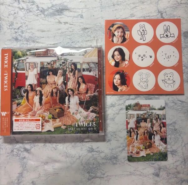 TWICE #TWICE5 CD オールトレカ付き