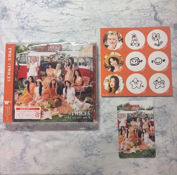 TWICE #TWICE5 CD オールトレカ付き