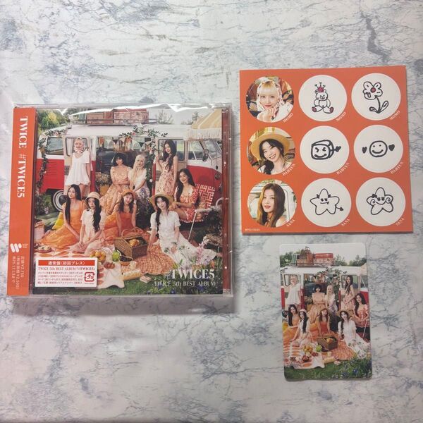 TWICE #TWICE5 CD オールトレカ付き