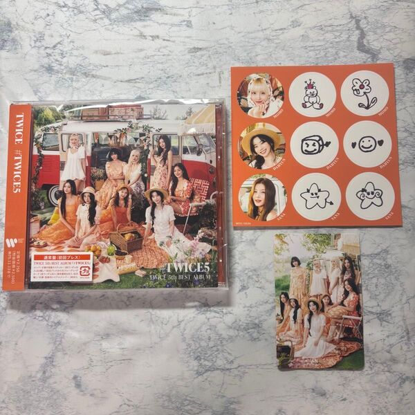 TWICE #TWICE5 CD オールトレカ付き