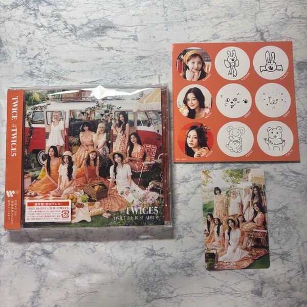 TWICE #TWICE5 CD オールトレカ付き