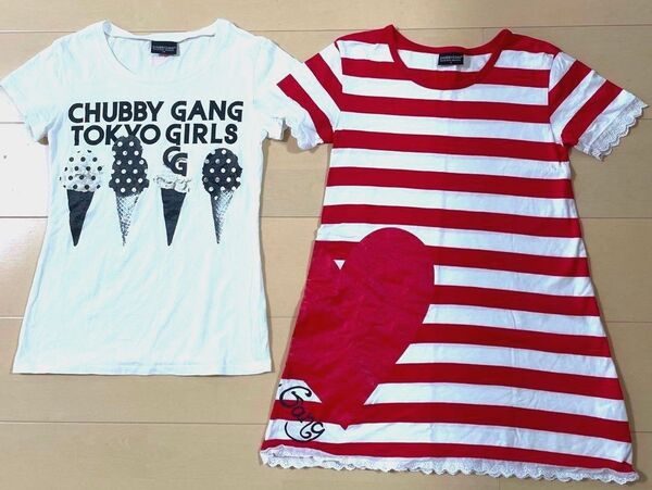 ★チャビーギャング★Tシャツ150cm&S☆2枚SET