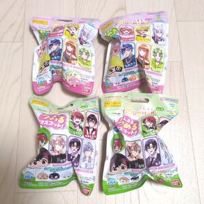 ★カラフルピーチ★新品☆びっくらたまご4個SET