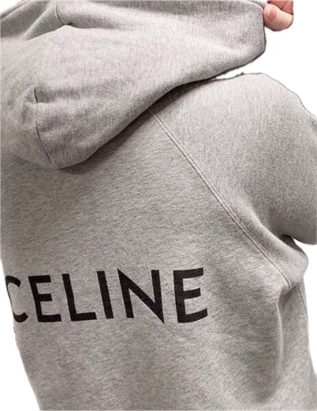 CELINE パーカー プルオーバー バックロゴ カジュアル