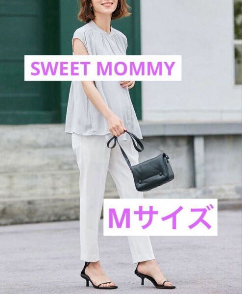 【SWEET MOMMY 】マタニティパンツ ホワイト Mサイズ