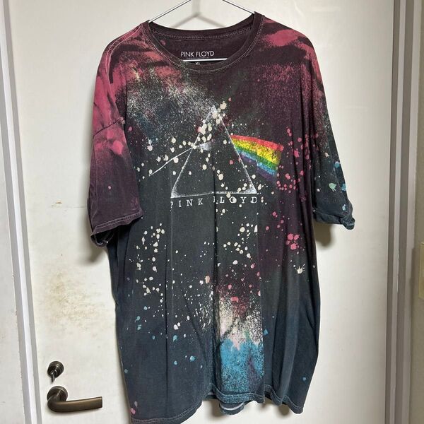 Mens Pink Floyd Vintage Tシャツ タイダイ Tシャツ 半袖Tシャツ 半袖 アメリカ古着 XL