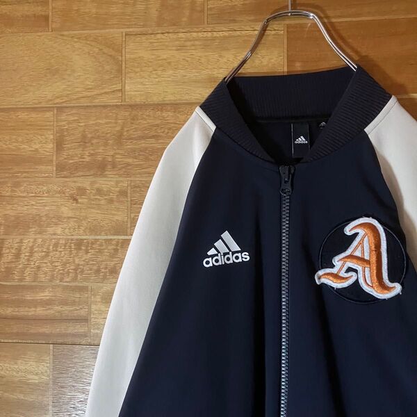 adidas ジャージ トラックジャケット ワッペン ラグラン 切替 マルチカラー VRCT SnowMan XL