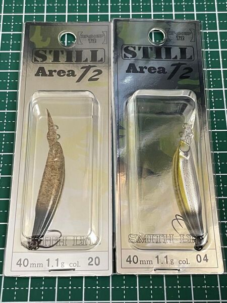 【未使用】スミス スティルエリアt2 マゼチャゴールドBT ワカサギBT 浮上系ミノー ロデオクラフト クラフト smith