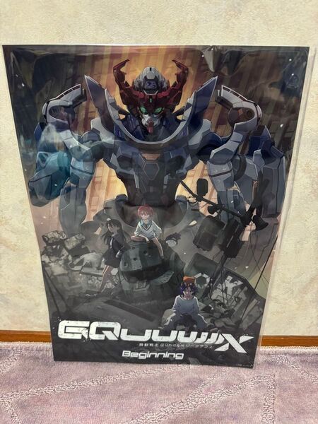 新品 機動戦士ガンダム ジークアクス A3 クリアポスター