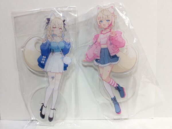 FUWAMOCO アクリルスタンド ホロライブEN コミケ ホロクル9