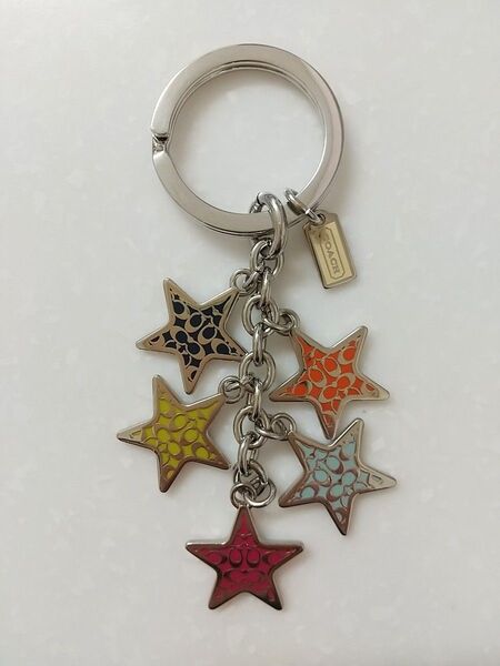 COACH キーホルダー チャーム キーリング スター コーチ