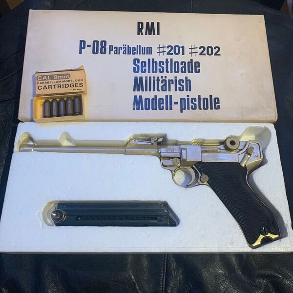 MGC ルガーP08 金属製モデルガン 未発火 RMI