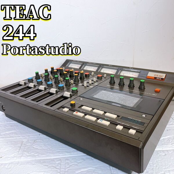 【TEAC 244 Portastudio カセットMTR】 マルチトラックレコーダー