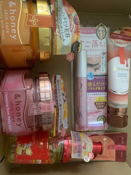 アンドハニー &honey クレンジングバーム ヘアオイル ハンドクリーム ヒロインメイク スピーディーマスカラリムーバー