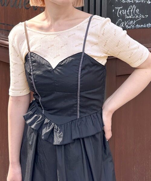 新品タグ付き Alley by w closet ちびロゴTee インナー トップス