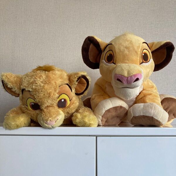 Disney store ディズニーストア ライオンキング シンバ ぬいぐるみ 2個 まとめ売り